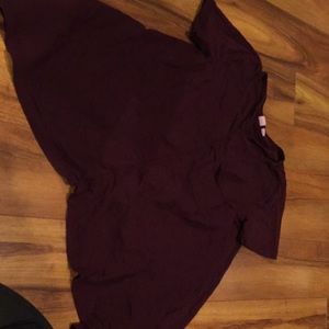 Never worn melrose and market A-symmetrical tee